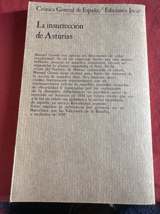 Libro la insurrección de asturias