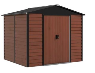 Caseta Jardín Outsunny 4,4 m2 Metal