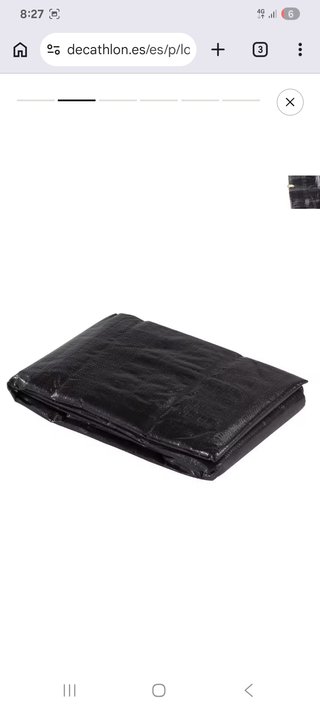 Carpa plegable blanca