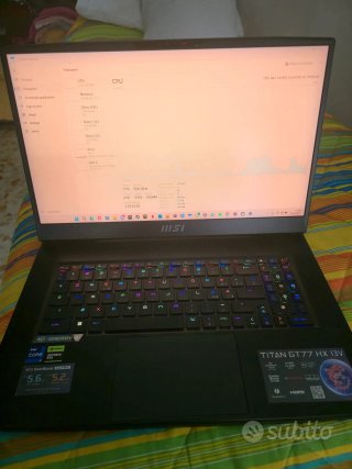 MSI Titan GT77 RTX 4090 | 64GB RAM | 6TB SSD