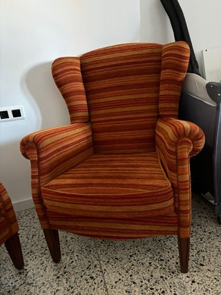 2 Butacas Orejeras Individuales