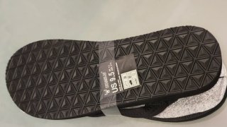 Sandalias cómodas Negras, 40.5