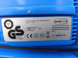 Nevera Portátil 12V GioStyle