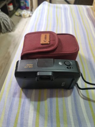 Cámara Canon Prima BF-80 Analógica Negra