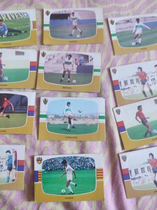 Lote cromos fútbol