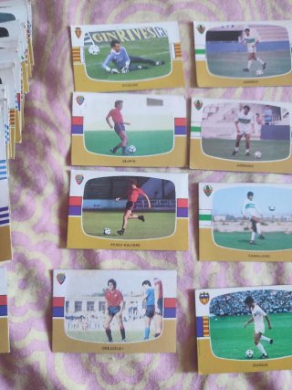 Lote cromos fútbol