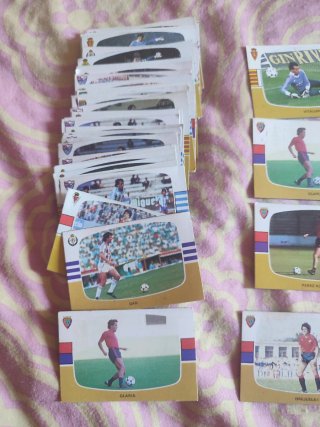 Lote cromos fútbol