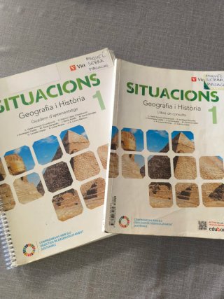 Geografia i història, 1 ESO, Situacions Llibre ...