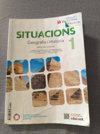 Geografia i història, 1 ESO, Situacions Llibre ...