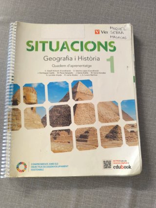 Geografia i història, 1 ESO, Situacions Llibre ...