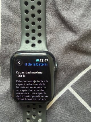 Apple Watch SE Nike Negro/Gris