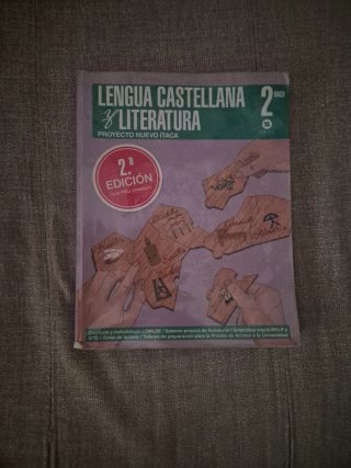 Libro Lengua 2 Bachillerato Sansy 2ª Edición