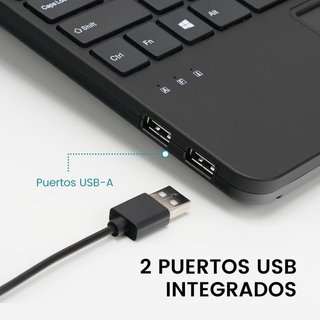 Mini teclado USB con touchpad y Ñ NUEVO