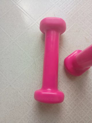 Par Mancuernas Pesas 0.5kg Rosa Decathlon