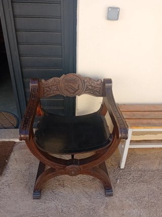 Silla castellana jamuga o de caderas