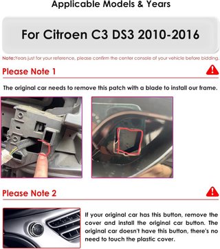 NUEVO! (240€) 8 Núcleo Autoradio Citroen c3 ds3