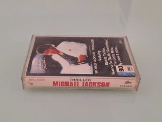 Cassette Michael Jackson Thriller Tailandia