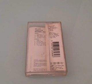 Cassette Michael Jackson Thriller Tailandia