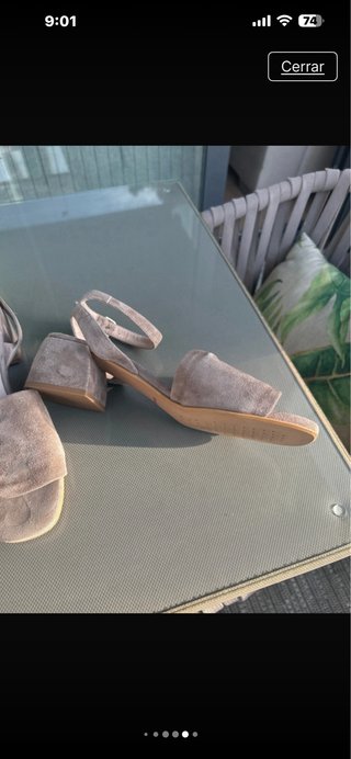 Sandalias Geox Ante Beige Talla 38,5.
