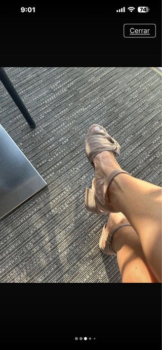 Sandalias Geox Ante Beige Talla 38,5.