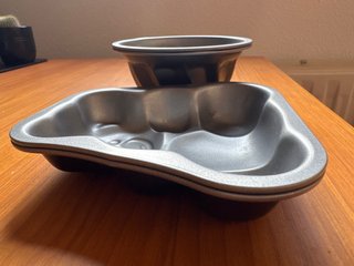 Moldes para pasteles (2 ositos, 2 redondos)