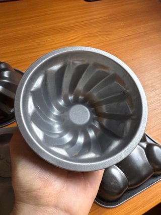 Moldes para pasteles (2 ositos, 2 redondos)