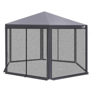 Carpa de jardín 2x2x2 gris