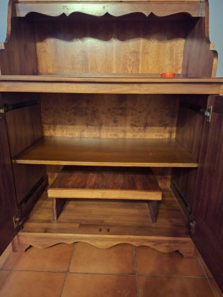 Alacena rústica de madera