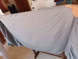 Fodera coprimaterasso cotone angoli elasticizzati