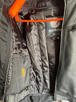 Chaqueta Bering Derby Black Piel Moto Talla M