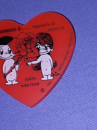 Love Is L'Amore E' Gommina Maxi - Rarità! -