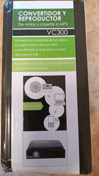 Tocadiscos y convertidor Prixton VC300