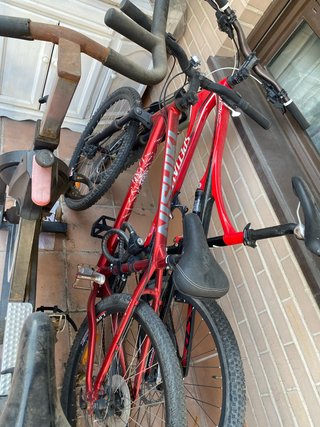 Bicicleta Nishiki Roja Mujer 26’
