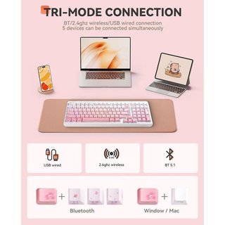 Teclado mecánico inalámbrico DAREU EK98PRO NUEVO