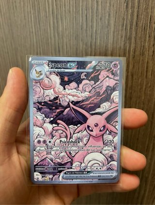 Carta Pokémon fan-made Espeon Ex
