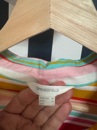 Camisa Springfield Rayas Multicolor