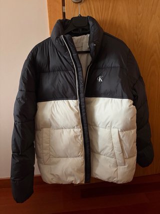 Cazadora Calvin Klein Blanca y Negra