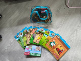 Colección libros granja