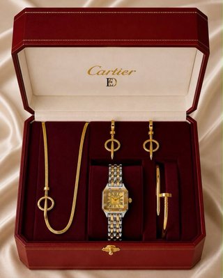 Set  Reloj, Collar, Pendientes y Pulsera