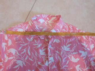 Camicia floreale rosa manica corta