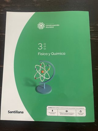 Libros de texto 3 ESO Fisica y Quimica