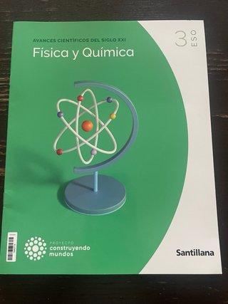 Libros de texto 3 ESO Fisica y Quimica