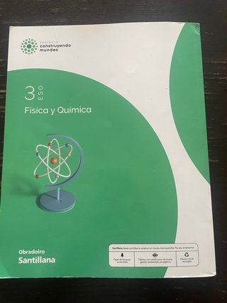 Libros de texto 3 ESO Fisica y Quimica