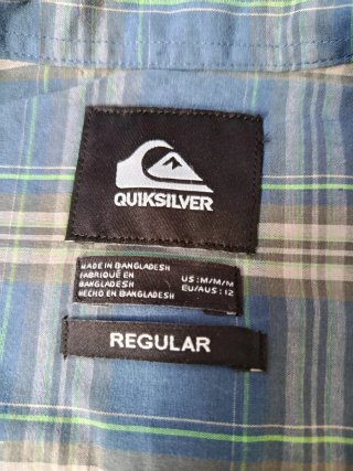 Camisa Quiksilver cuadros