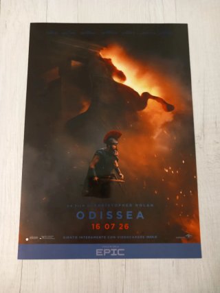 Poster Odissea di Christopher Nolan