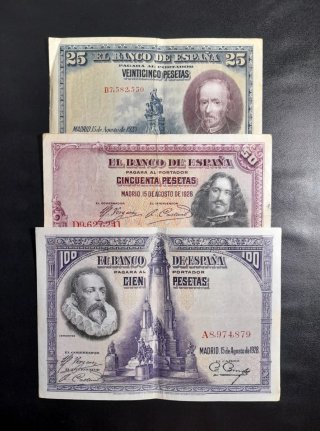 🇪🇸 Billetes España 1928