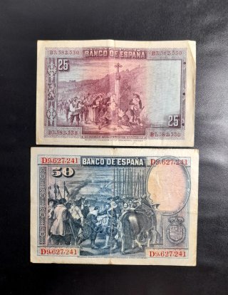 🇪🇸 Billetes España 1928