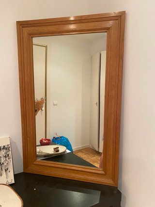 Espejo Madera Zara Home