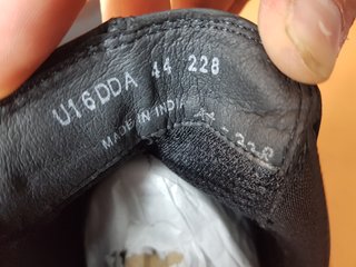Botines Geox U Andalo A T44 Negro