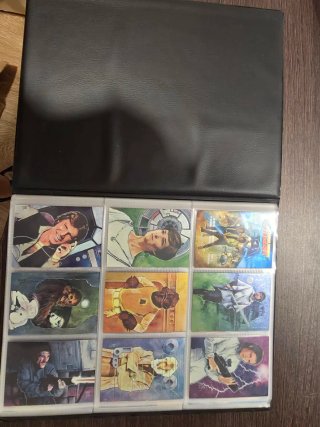 Cartas Star Wars Finest Topps Colección Completa